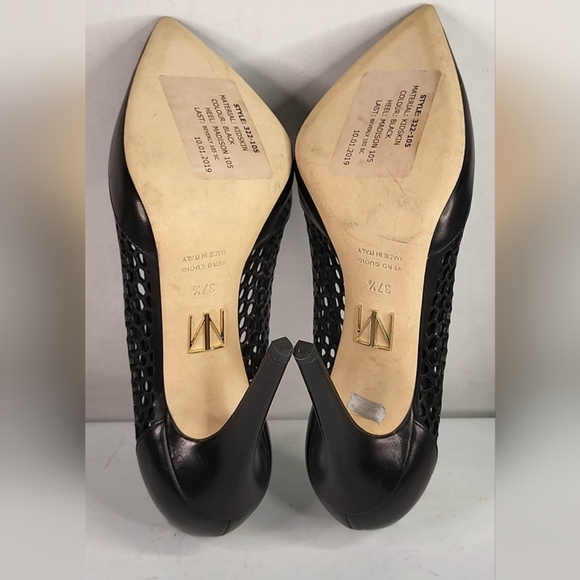 TAMARA MELON TEASE MESH POINT-TOE PUMPS SZ 37.5 NEW - Picture 13 of 15